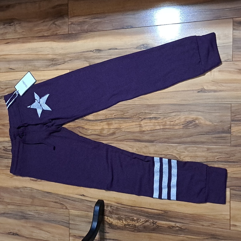 Women's Purple Star Jogger Pants